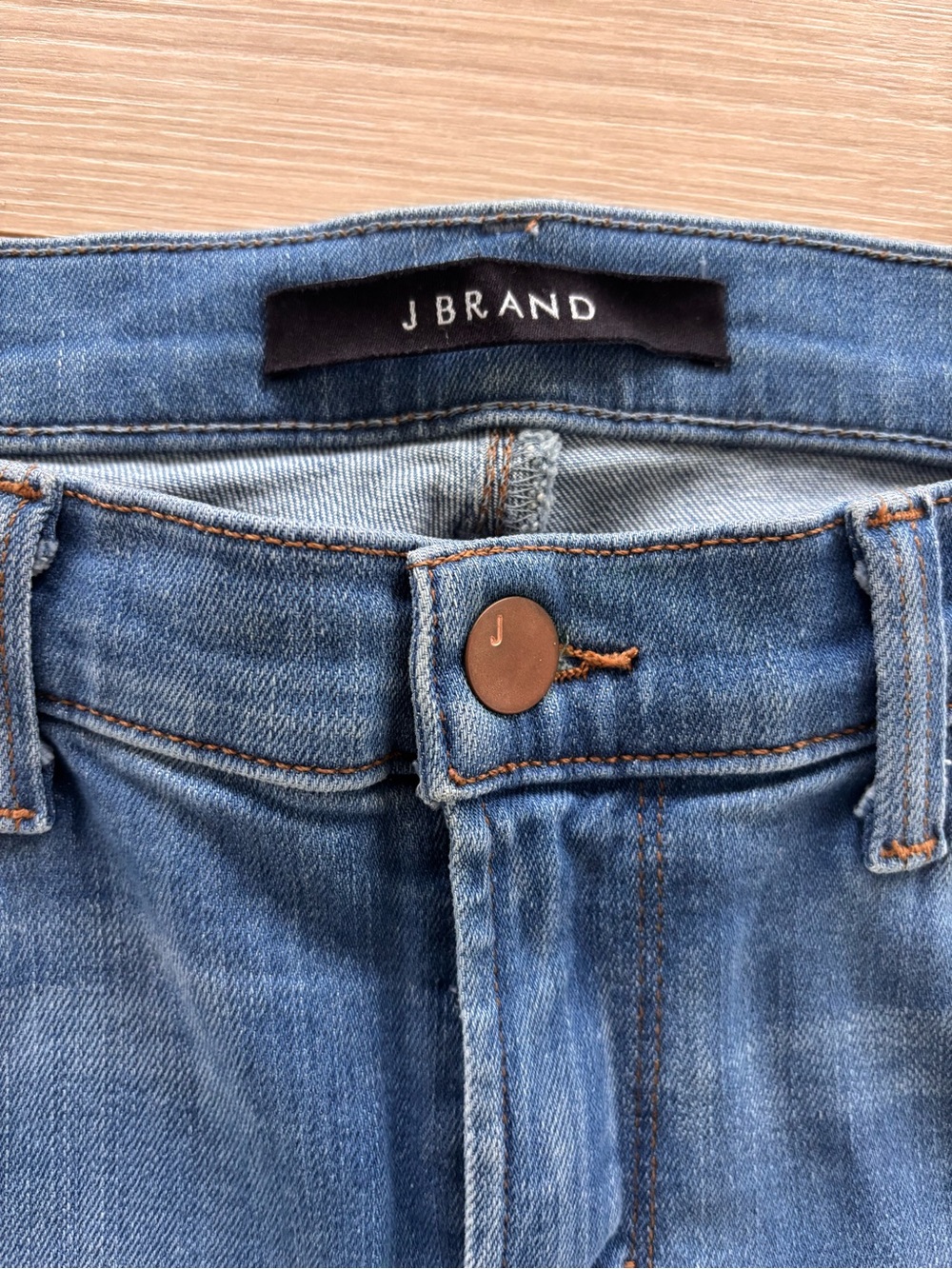 J Brand Classic Blue Denim Jeans - Size 26